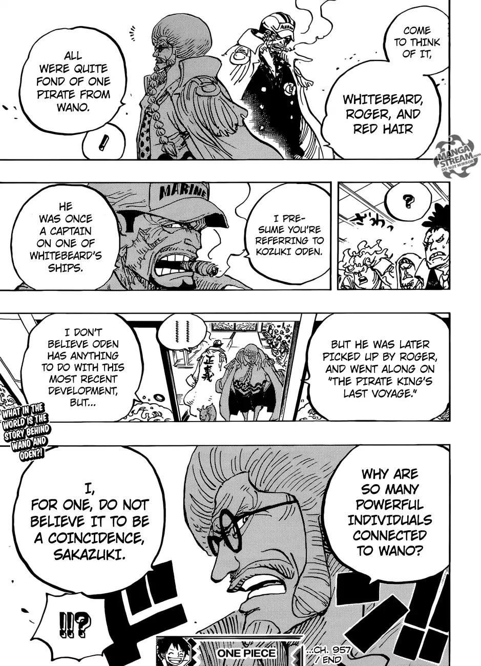 One Piece Chapter 957 20